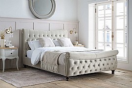 Copenhagen Stone Fabric Bed